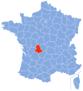 carte Haute-Vienne